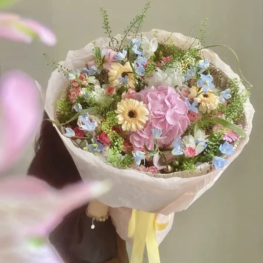 Vườn hoa sắc màu